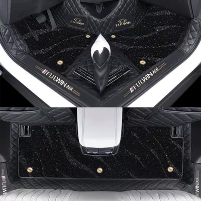 Ayaqaltılar (Kovriklər): Mats and Door Sills, Five-Seater - fengyun-a9l-free-anti-kick-mat-double-layer-foot-mat-galaxy-blanket-black