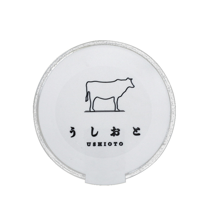 La inducción de gravedad llevó emisora de luz posavasos emisora de luz Coaster bar KTV fiesta atmósfera LED colorido posavasos botella de vino