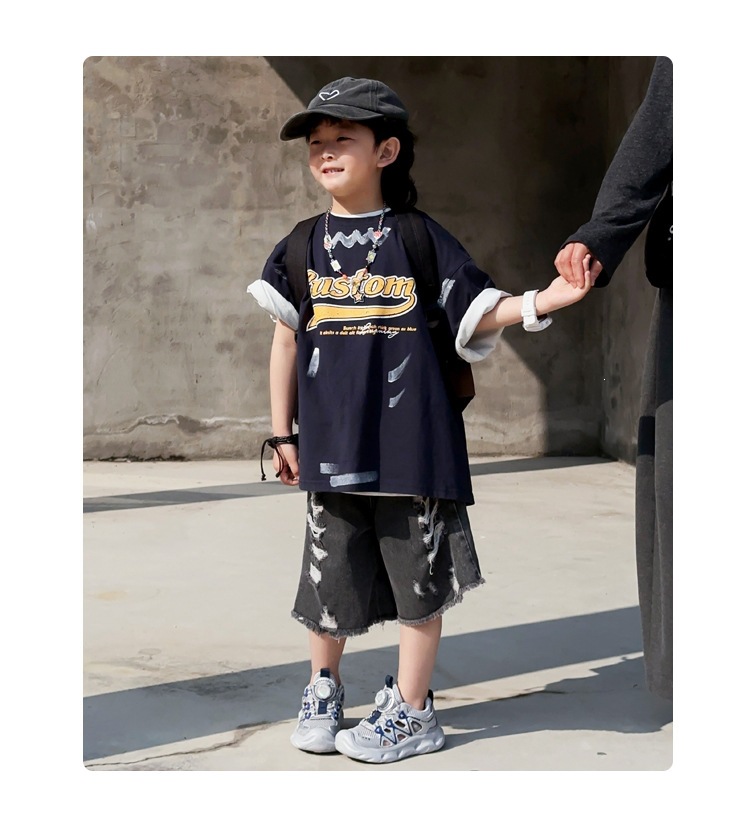 Breathable Kids Sneakers With Rotating Buckle For Boys And Girls_voghion.com