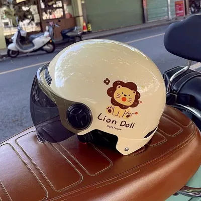 Motosiklet kaskı (dəbilqə), Cartoon Cat 3C Certified Electric