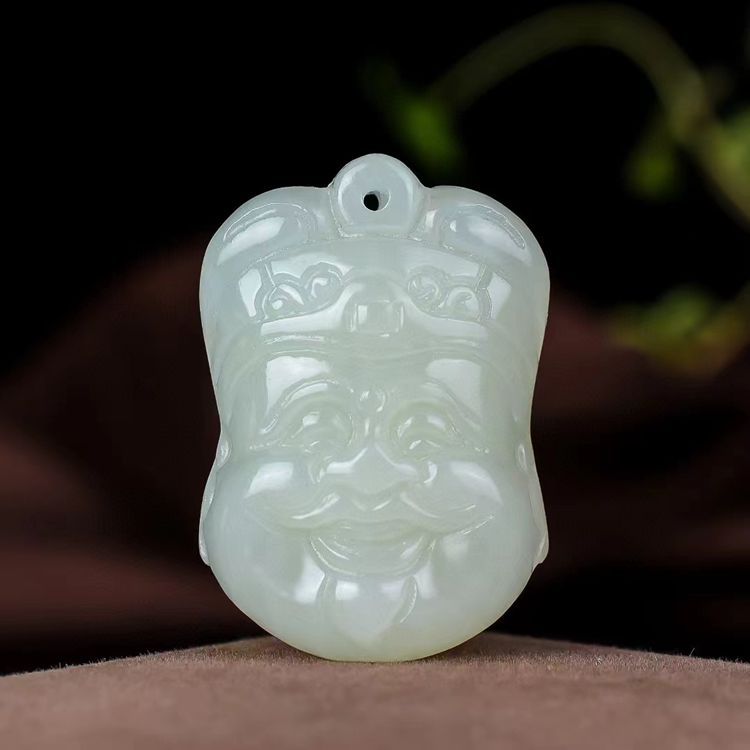 Organic pendant jade