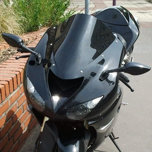Kawasaki ZX6R 05-08 ZX10R 06-07 motosiklet ön şüşəsi üçün uyğundur