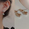 Design advanced earrings from pearl, trend of season, light luxury style, bright catchy style, high-quality style, 2022 collection