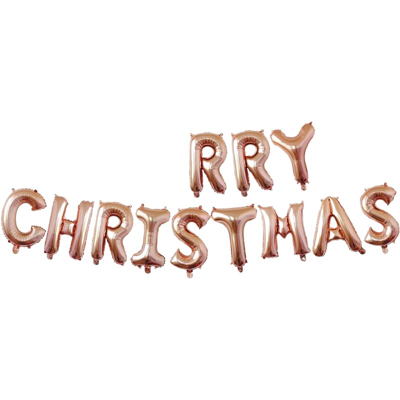 Globo de Navidad Feliz Navidad globo Feliz Navidad traje transfronterizo decoración de Año Nuevo