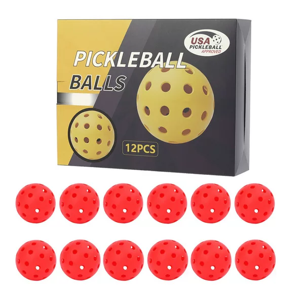 Factory direct 26 holes 40 holes 12 gift box hole ball PE high bounce float ball Picklebal