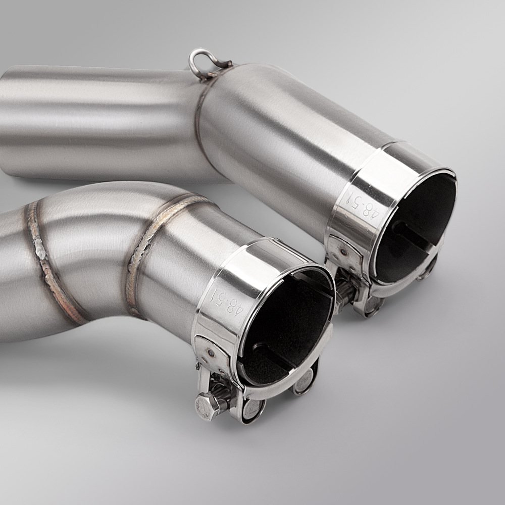 Motorcycle Modification Suitable for Gsx1300R Exhaust Pipe Suzuki Hayabusa Stainless Steel Middle and Tail Muffler