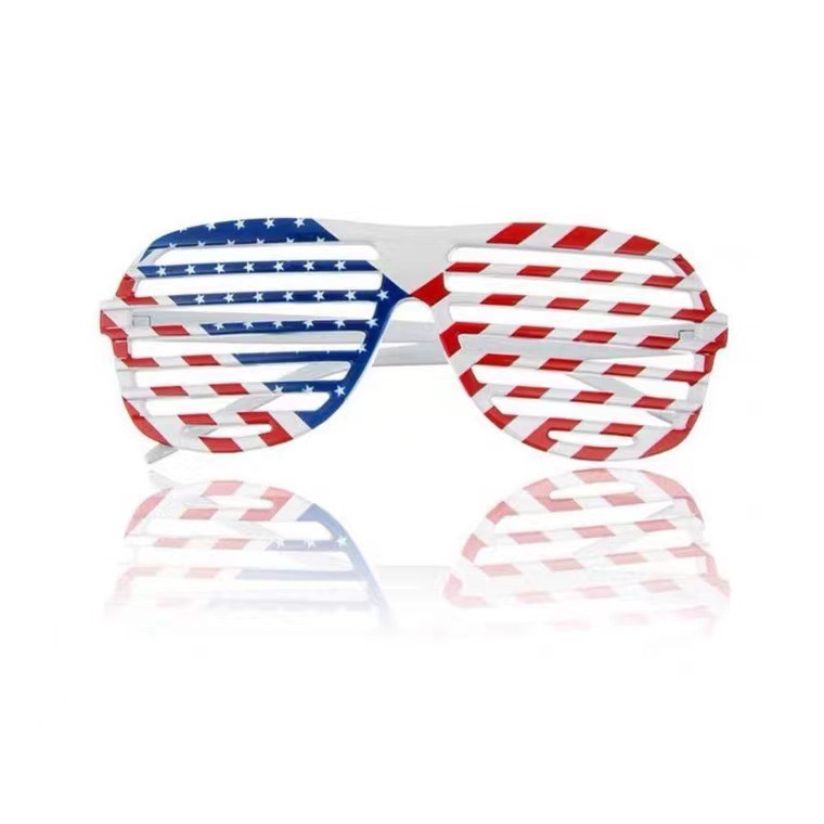 American Flag Independence Day Louver Festival Decoration Adult Glasses Frame display picture 7