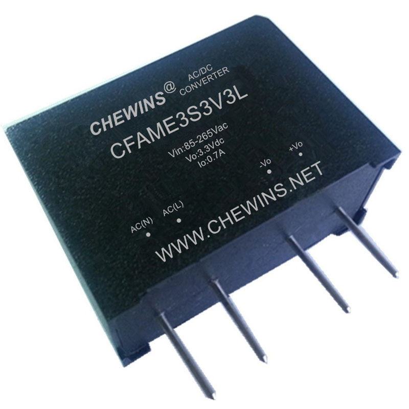 AC-DC电源模块85-265V输入220V转3.3V 2.3W单路输出CFAME3S3V3L