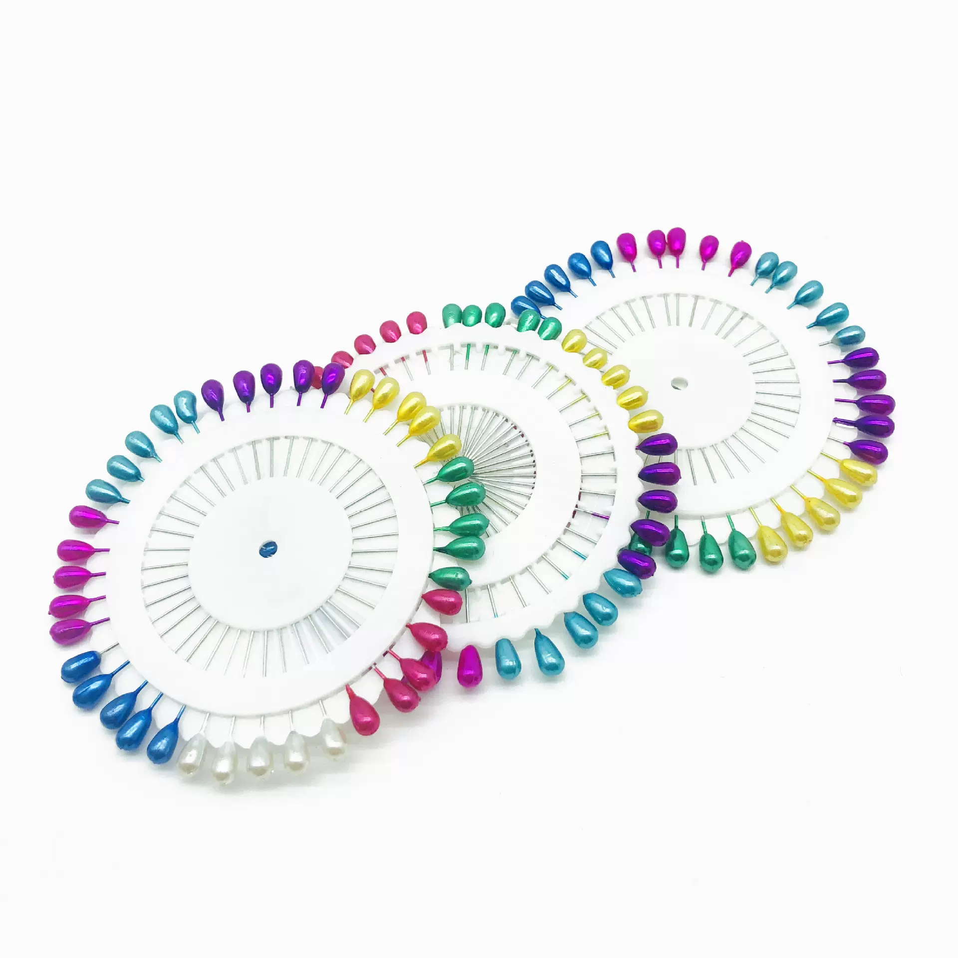 梨形针珠光针定位针不锈钢吉牌