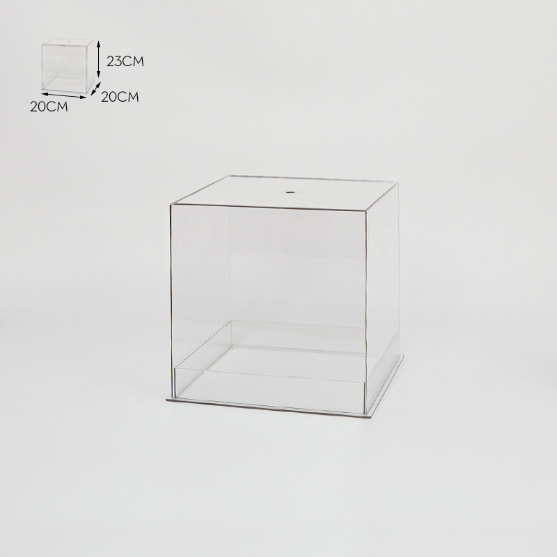 가벼운 럭셔리 아크릴 꽃 상자 (스몰 사이즈)