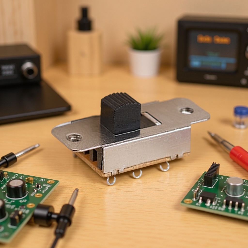 厂销大电流滑动开关 3档拨动开关行程5.4mm 大功率拨码开关