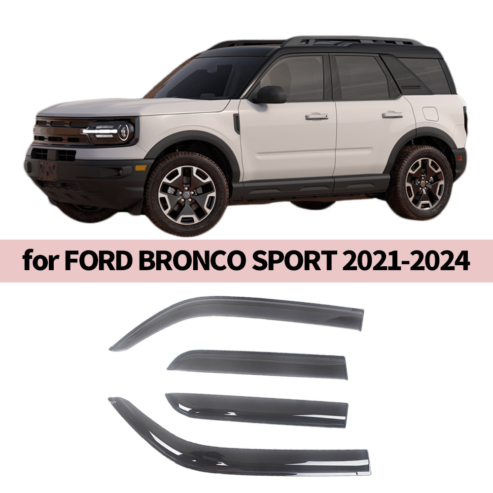 Ford Window Visors for Ford BRONCO SPORT 2021-2024 (Rain shield) - for-ford-bronco-sport-2021-20244pcs