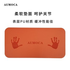 平板支撐墊pu橡膠迷你瑜伽墊手肩倒立墊小尺寸手墊健身墊防滑墊