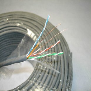 Category 6E Network Cable Recycling, Engineering Waste Network Cable Acquisition, Factory Scrap Metal Material Processing