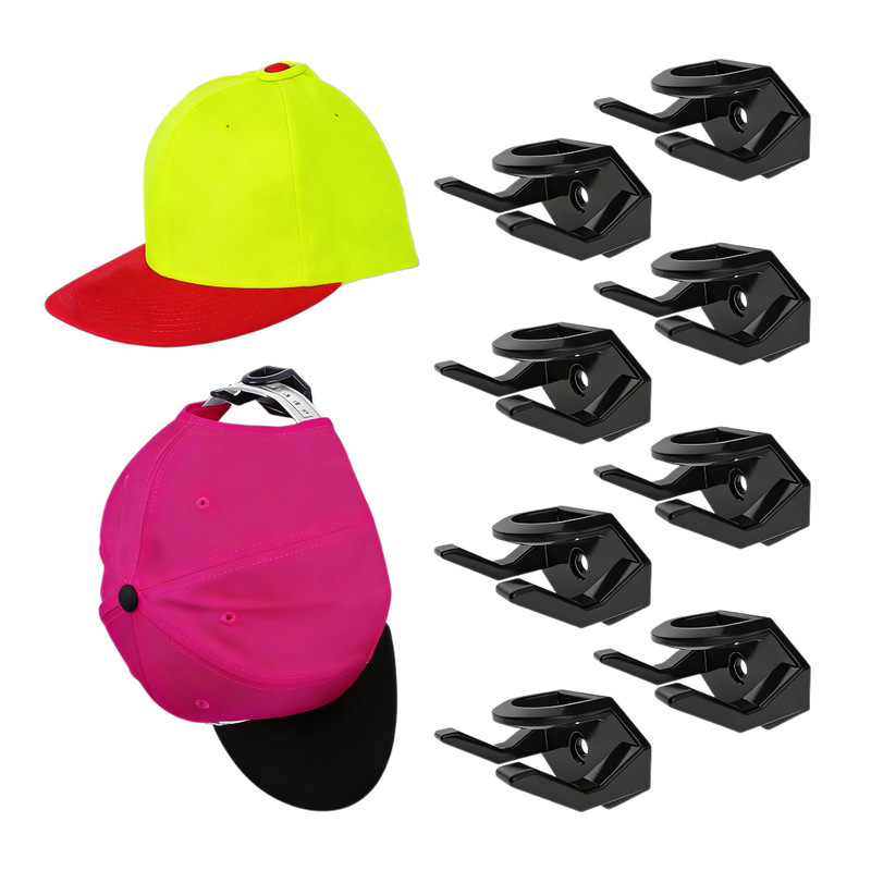 Cross-Border Hot-Selling Baseball Cap Hook Display Storage Traceless Adhesive Hook No-Drill Wall Protection Earphone Necklace Storage Hook Cross-Border Hot-Selling Baseball Cap Hook Display Storage Traceless Adhesive Hook No-Drill Wall Protection Earphone Necklace Storage Hook