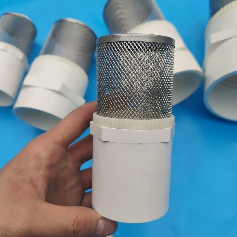 不锈钢过滤网罩水池水井隔滤网20 25 32PVC自来水管网筛鱼缸网筒