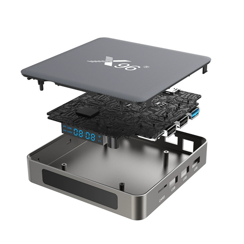 X96 X6 Android 11 сетевой ТВ-бокс RK3566 2.4G/5G двойной частоты WiFi Bluetooth 8K HD ТВ-бокс
