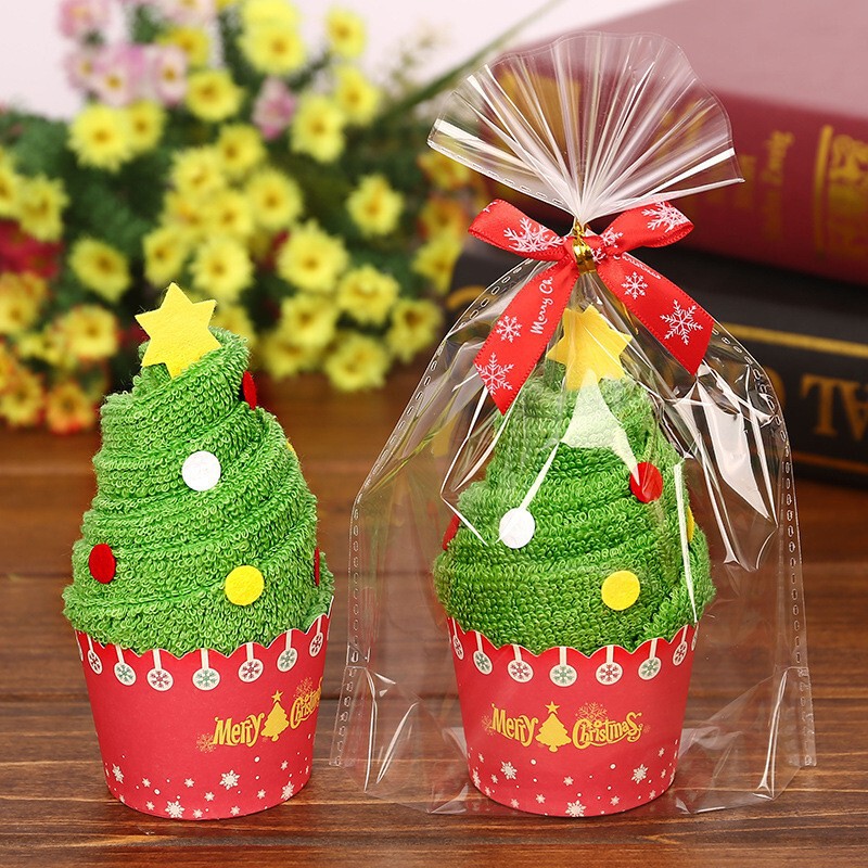 クリスマスタオル卸売りクリエイティブギフトボックスタオル飲食祝日プレゼントお返しプレゼントプレゼント|undefined