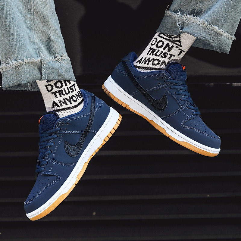 Putian factory direct aj men's shoes 2024 new air force summer flagship store dunk navy blue board shoes casual shoes