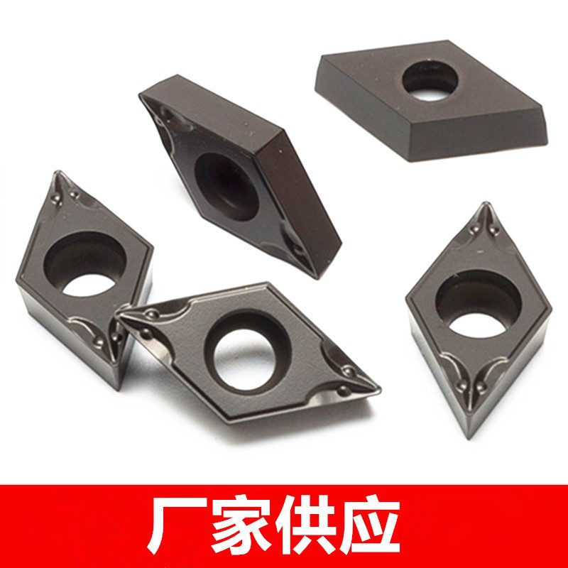 原装株洲镗孔数控刀片DCMT070204车内孔DCMT070208加工钢件调质钢