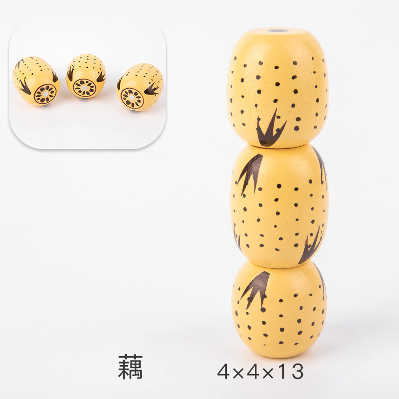 Los niños juegan casa cocina juguetes madera magnética verduras y frutas cortar madera frutas y verduras a granel traje al por mayor