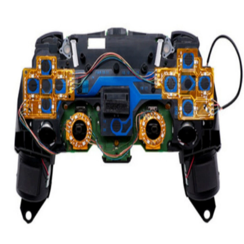 PS5 беспроводной геймпад модифицированная LED-подсветка плата с rocker cap cross key ABXY маленькая кнопка