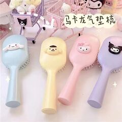 子供用エアバッグコーム、携帯用学生寮用静電気防止、女の子向けエアマットコーム、マッサージコーム、鏡付きコーム、女の子風