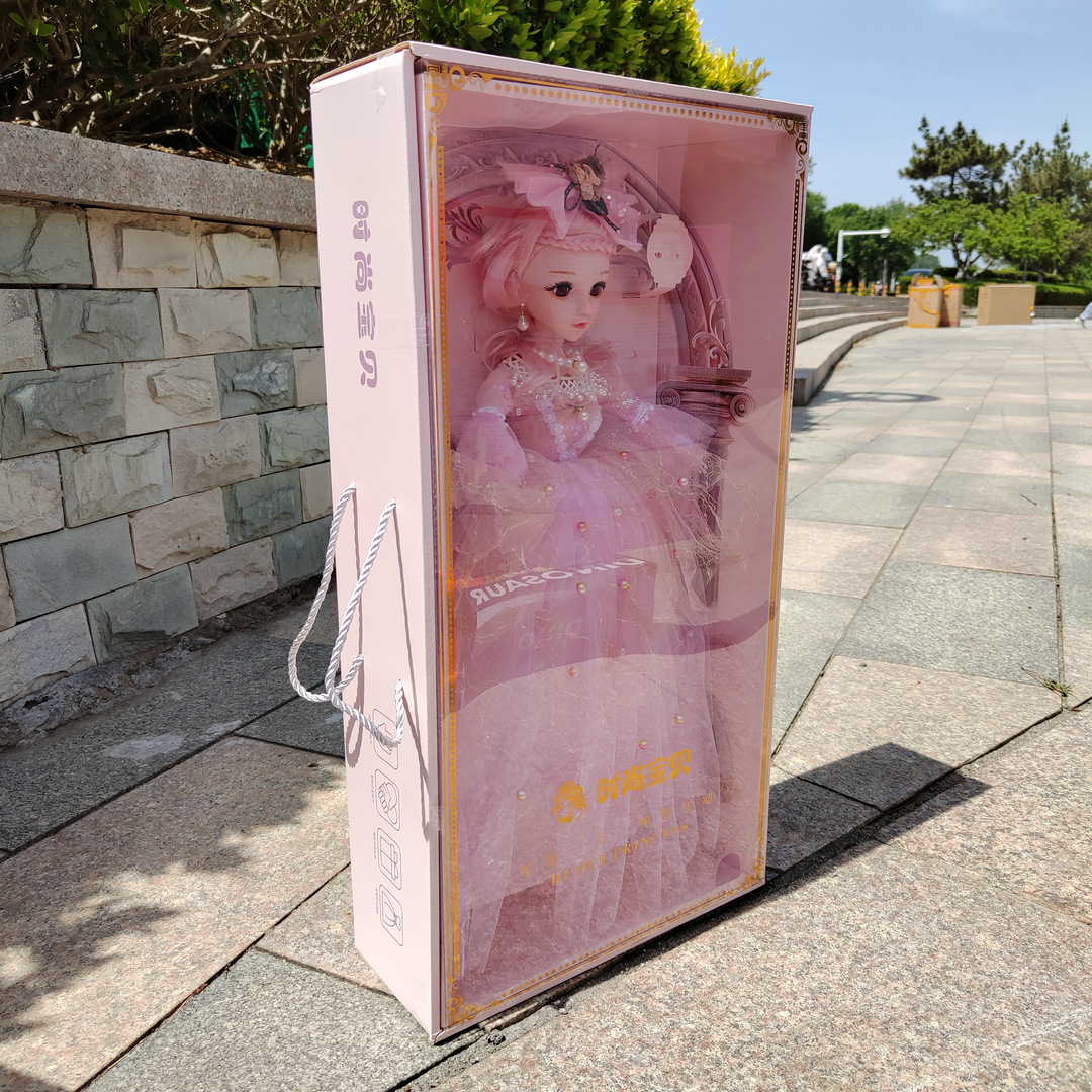 (2개) 큰 선물 상자 패션 공주 인형 6616 여자 놀이 집 교육 기관 등록 매점 어린이 장난감 도매