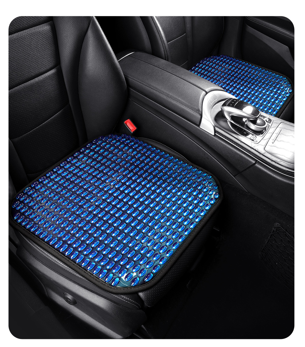 Cross-Border Honeycomb Gel Car Lumbar Support Ice Silk Cooling Pad Home Office Lumbar Pillow Cushion Car Lumbar Support Gel Ice Pad