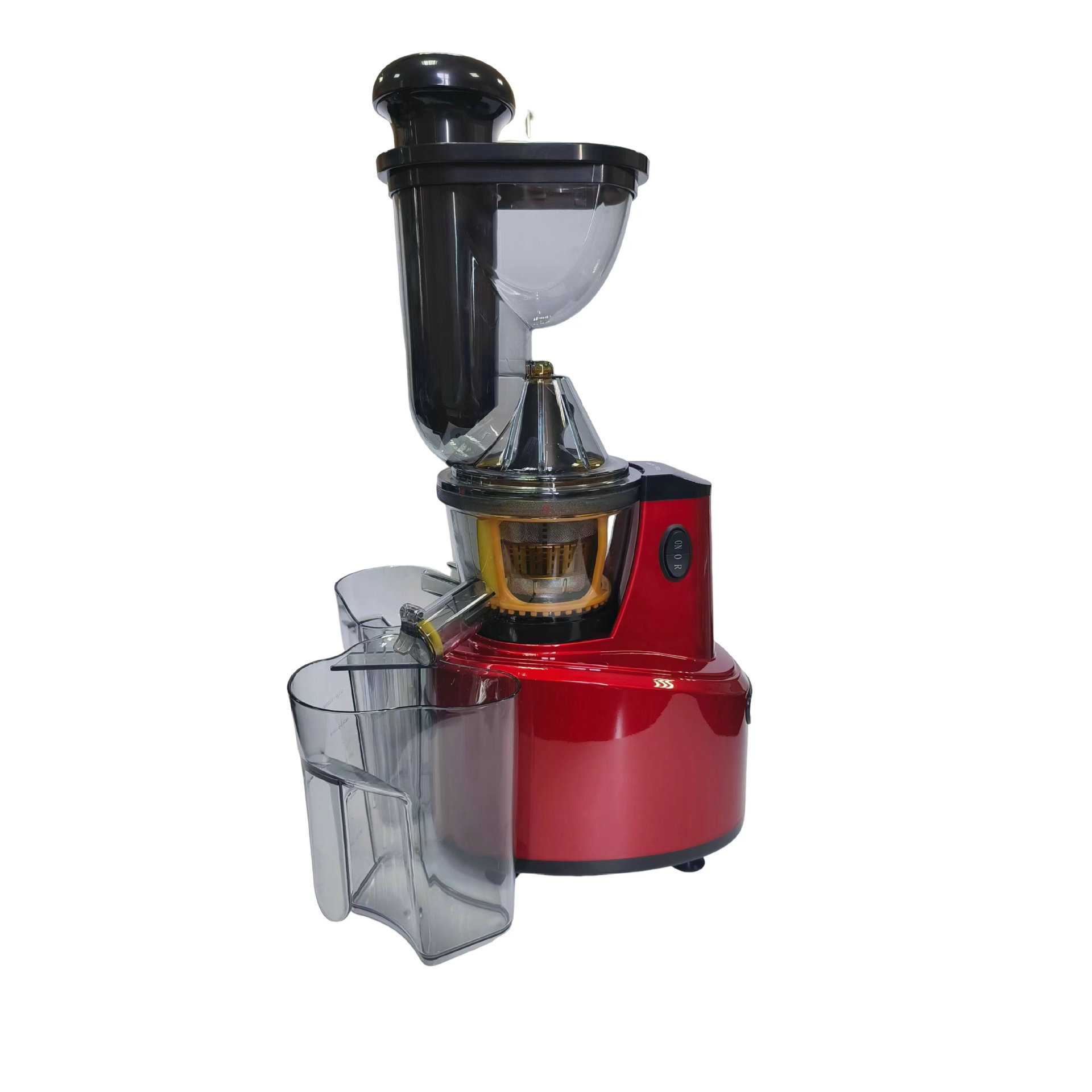 Máquina de jugo crude transfronteriza multifuncional de separación de residuos de jugo exprimidor lento de frutas y verduras máquina automática de jugo de gran calibre exprimidor de jugo