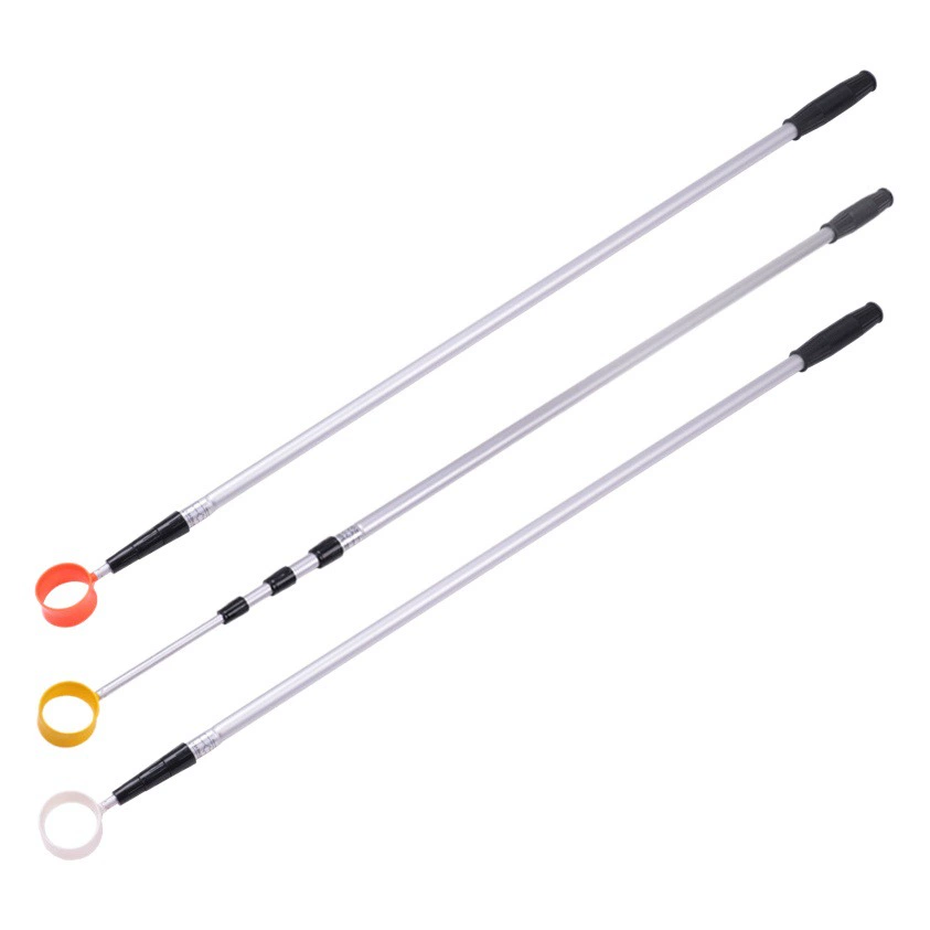 Гольф котелок мяч сборщик 3-6 секции головка алюминиевая труба мяч сборщик ручной забрать клуб курс поставки