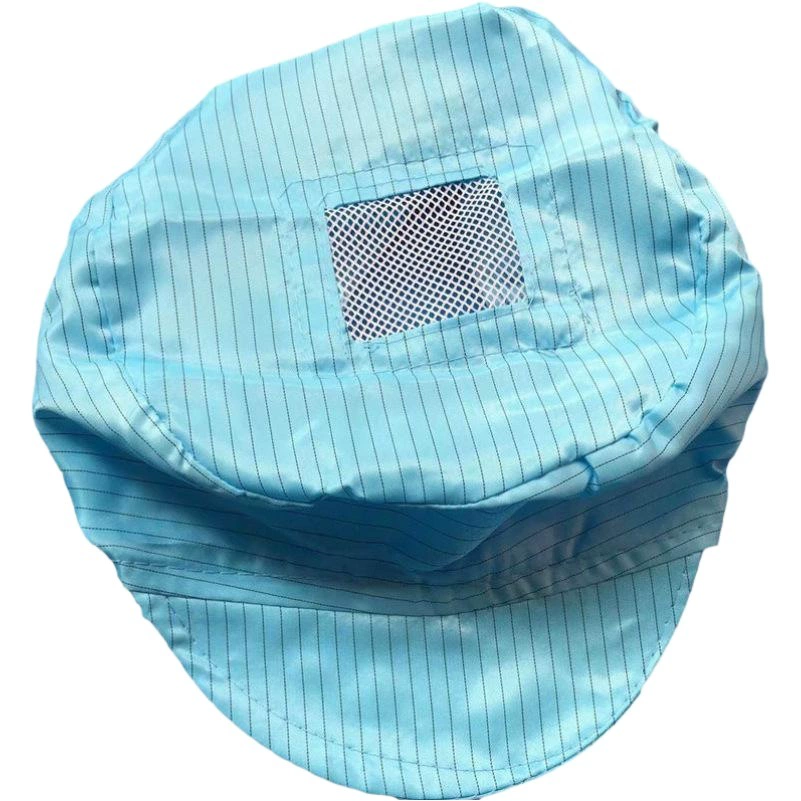 Пыль-бесплатно небольшой рабочий колпачок семинар анти-статическое пыли колпачок электростатического Одежда поддерживает полный семинар резинкой круглая крышка оптом