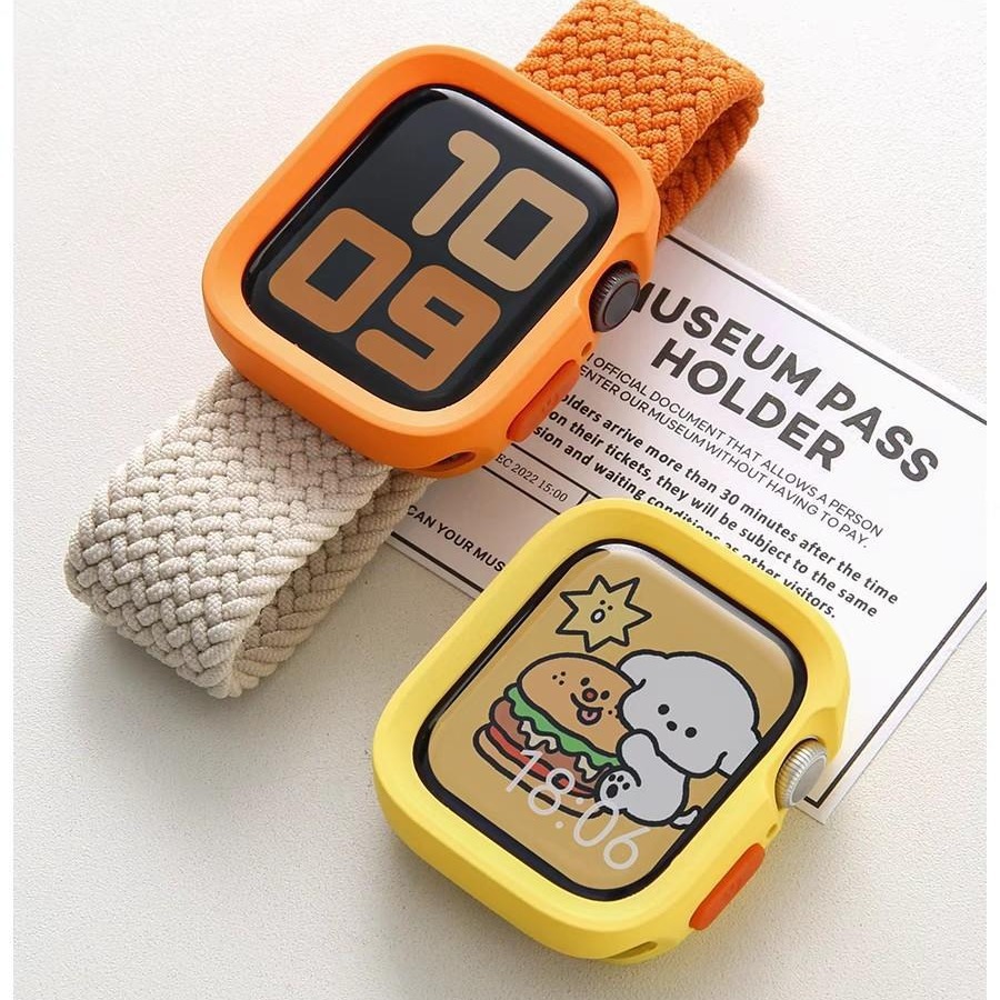 ApplewatchS10 Funda protectora ApplewatchS10 Caja de reloj galvanizado TPU Funda protectora iwatch ligera