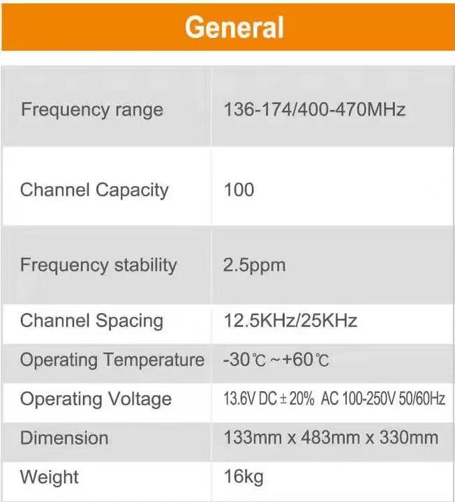Teyitong intercom MD-8500 digital DMR outdoor relay station waterproof and dustproof positioning fire base station
