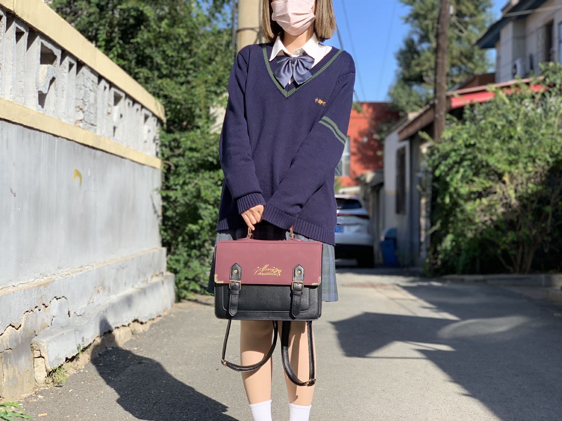 新款剑桥包JK包制服包校供包斜挎手提双肩包圣诞包跨境外贸女包包-阿里巴巴