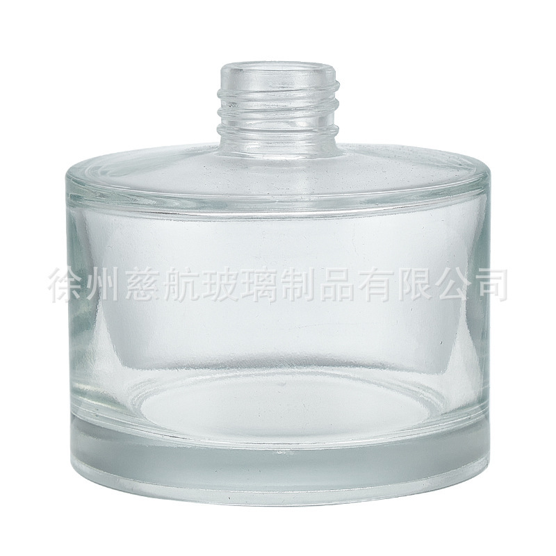 圆柱香薰瓶28牙口100ml200ml晶白料玻璃瓶香水瓶经典高颜值香水瓶|undefined