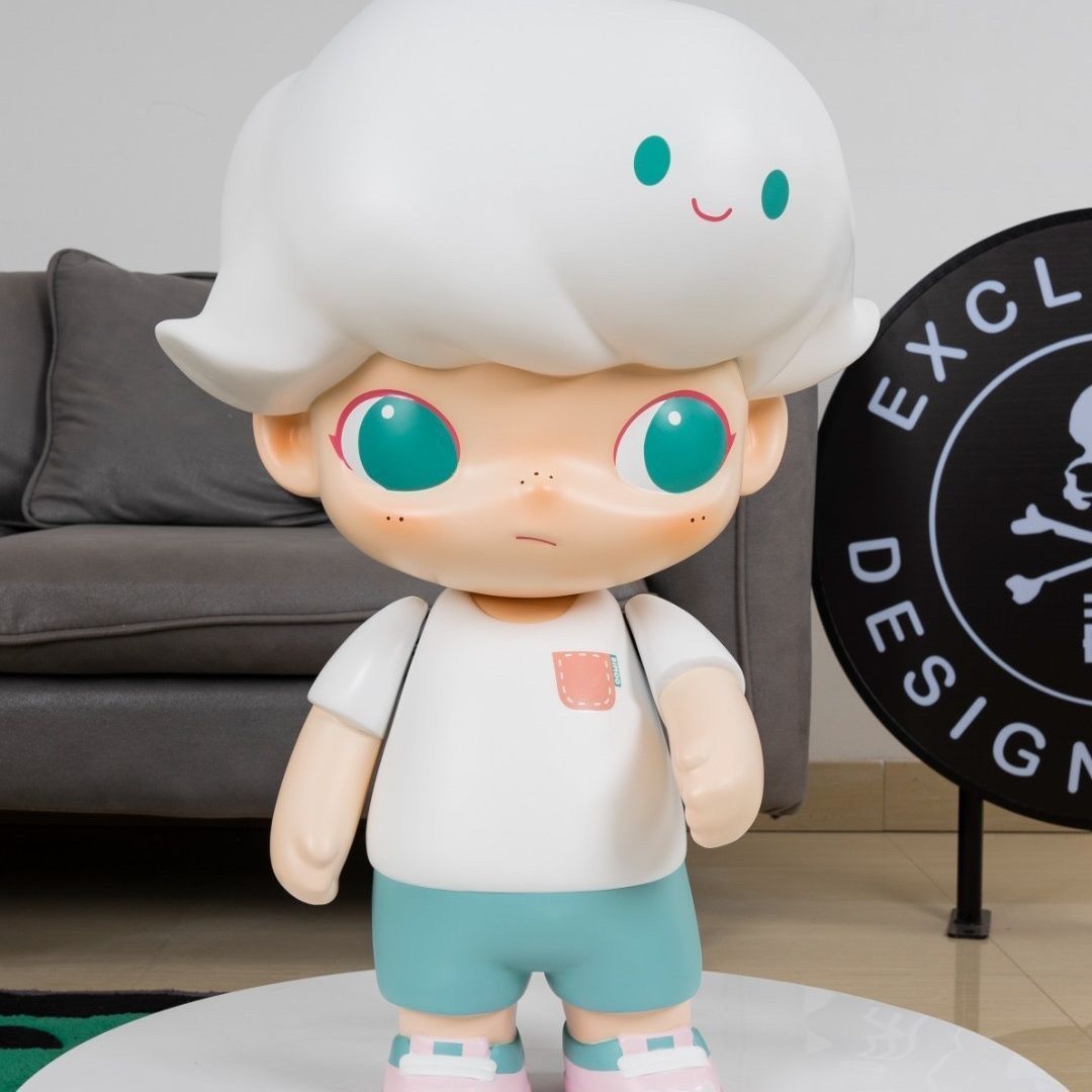 버블 마트 DIMOO 큰  블라인드 박스 손 초보 바스키트 거실 방 장식 잘 생긴 선물