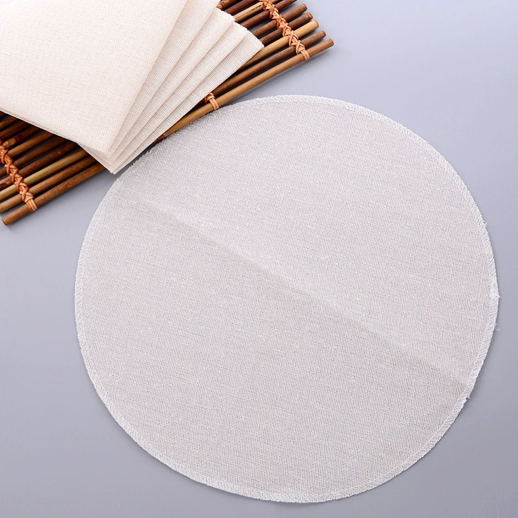 Кухонная клетка для приготовления на пару Домашняя антипригарная сумка Круглая марля для паровой булочки