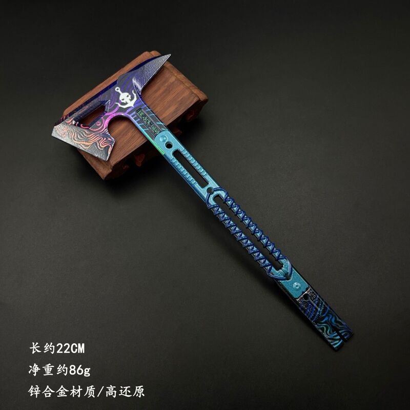 デルタ作戦周辺黒海戦術斧近接武器亜鉛合金おもちゃモデル装飾品刃なし|undefined