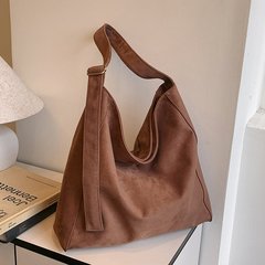 春夏大容量ショルダーバッグ女性2025新型ファッション通勤バッグ