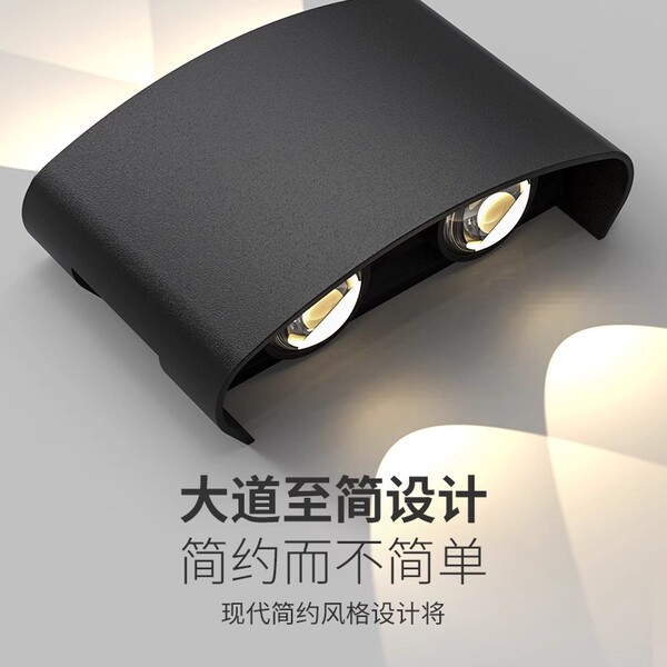 Travel LED super bright creative wall sconce for bed for living room