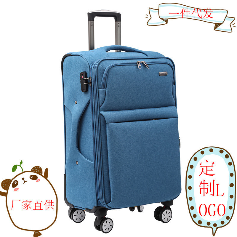 Oxford cloth suitcase universal wheel 24 inch luggage case canvas suitcase 28 inch male factory wholesale consignment 32 inch