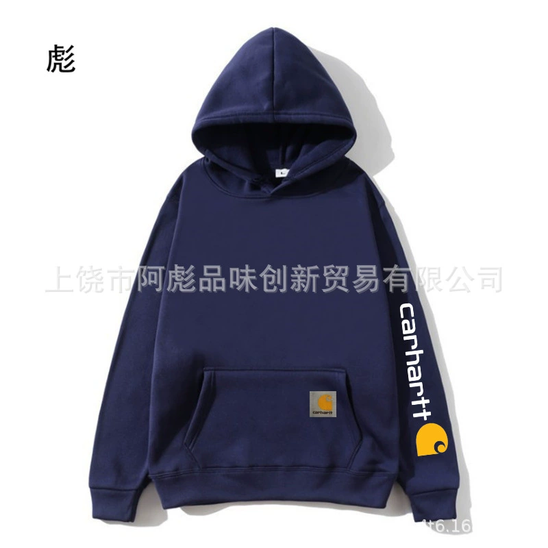 Внешняя торговля, трансграничная европейская и американская популярная марка Carhartt Carhartt, модные брендовые толстовки на флисовой подкладке для мужчин и женщин, спортивные толстовки оптом