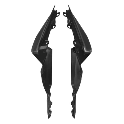 Front and Rear Seat Cushions, Motorcycle cushion - left-and-right-rear-side-panels-matte-black