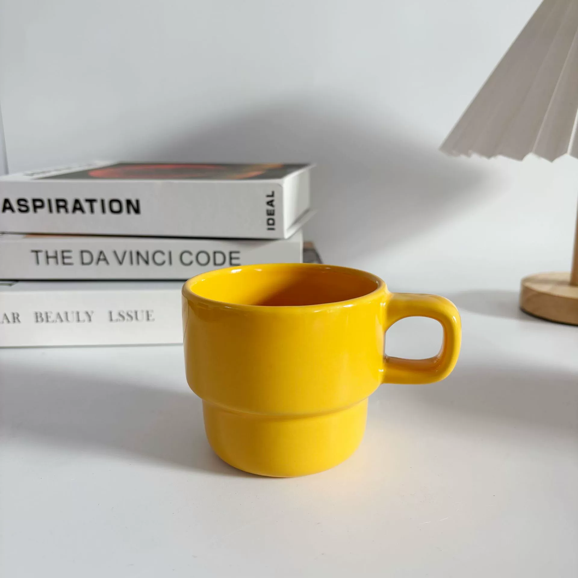 Ins style high-looking stacking cup Luo stacking cup ceramic cup milk cup water cup