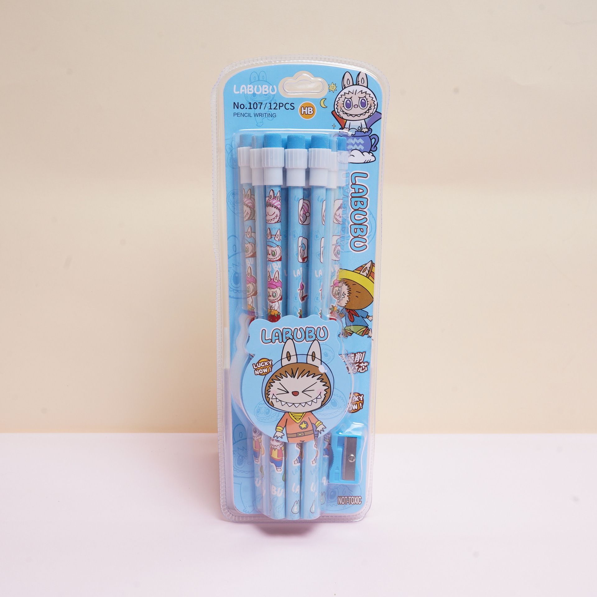 107 라부부 펜슬 블루