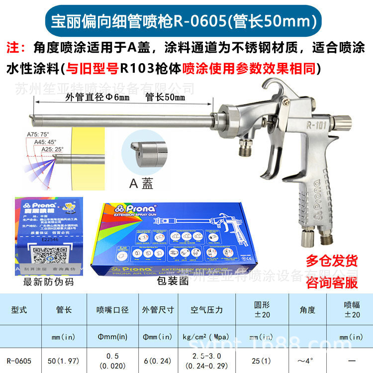 prona����R-0609����Ƭ��Բ��ƫ��ϸ�ܲ���ƿ�ڱڲ����ֶ�����ǹ