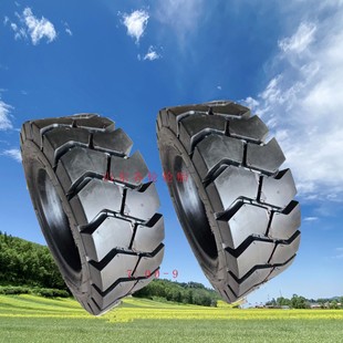 Engineering Machinery Tire Forklift Tire 7.00-9 Forklift Solid Tire Front and Rear Wheels Are Slip-Resistant and Wear-Resistant