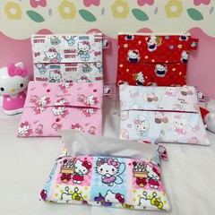 オリジナルかわいいktプリント透明tpu流砂バッグティッシュバッグ化粧バッグ叔母バッグ口紅手作りバッグ卸売り