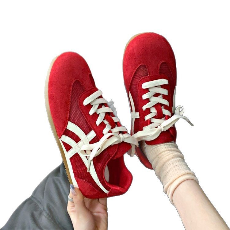 Zapatillas deportivas Dopamine para mujer, nuevas y populares zapatillas planas de primavera y verano, zapatillas de malla versátiles, zapatillas deportivas informales. image 6